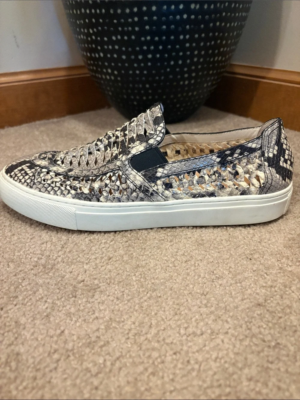 Tory Burch Huarache Snakeskin sneakers